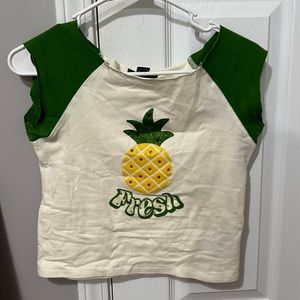 FOREVER 21 STRETCH SHIRT